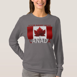 T-shirt Chemise Canada femme Custom Canada Plus Taille Che