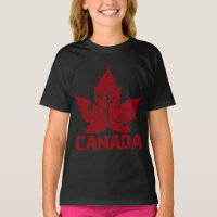 Chemise Canada Shirt Kid's Organic Canada Souvenir