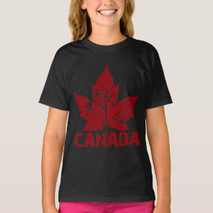 T-shirt Chemise Canada Shirt Kid's Organic Canada Souvenir