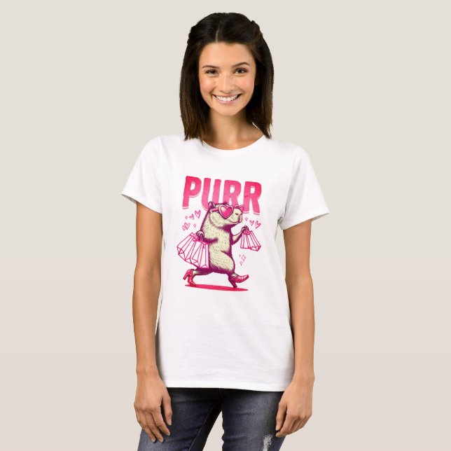 T-shirt Chemise Capybara Capybara De Chill Correct (Devant entier)