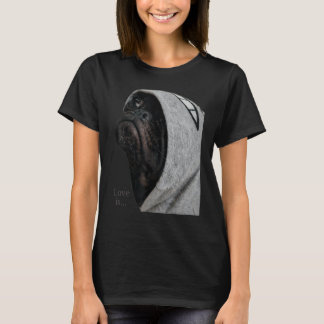 T-shirt Chemise Carlin noir Femmes Hommes Carlin Maman Pap