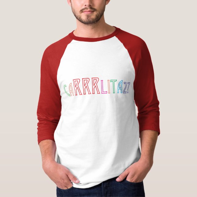 T-shirt Chemise Carrrlia27 classique de base-ball (Devant)