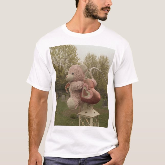 T-shirt Chemise Cemetery Bear   (Devant)
