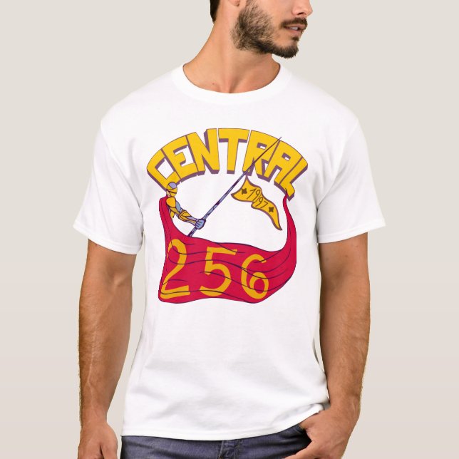 T-shirt Chemise Central 256 signifiant chemise, T-shir Bil (Devant)