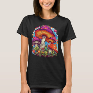 T-shirt Chemise champignon Hommes Femmes Champignons Amate