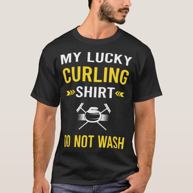 T-shirt Chemise Chanceuse Curling (Devant)