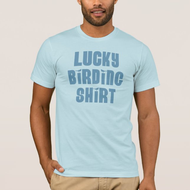 T-shirt Chemise chanceuse de Birding (Devant)