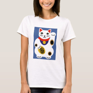 T-shirt Chemise chanceuse de chat (femmes)