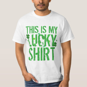 T-shirt Chemise Chanceuse Trèfles Chanceux