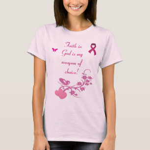 T-shirt Chemise : Chemise de sensibilisation au cancer du