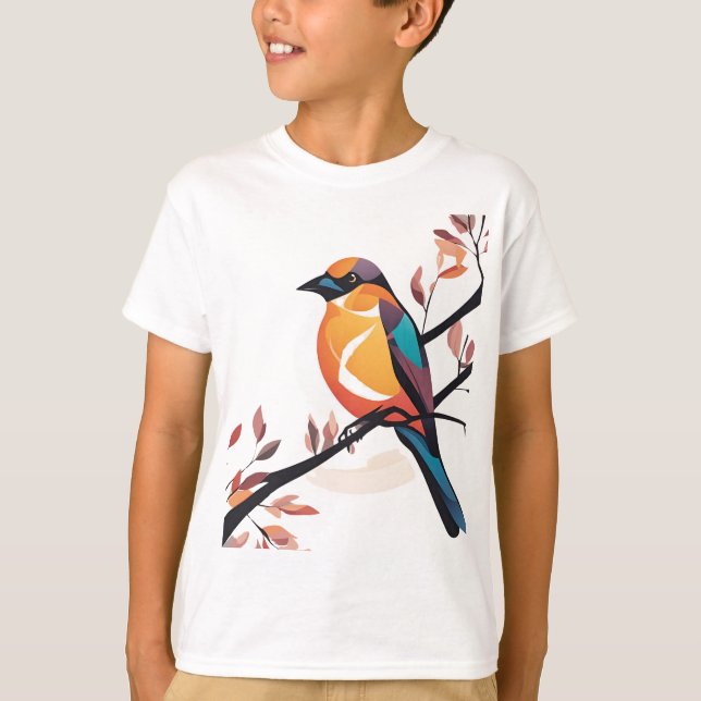 T-shirt Chemise Chirper Chic (Devant)