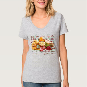 T-shirt Chemise chrétienne, Fruit de l'Esprit Bible T-Shir