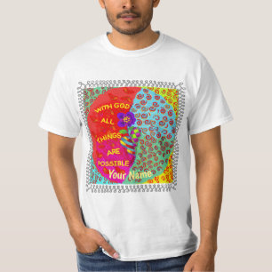 T-shirt Chemise chrétienne God Power 