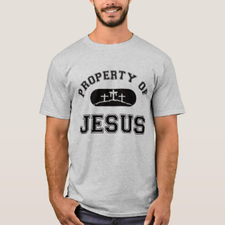 T-shirt Chemise chrétienne - 'Propriété de Jésus'