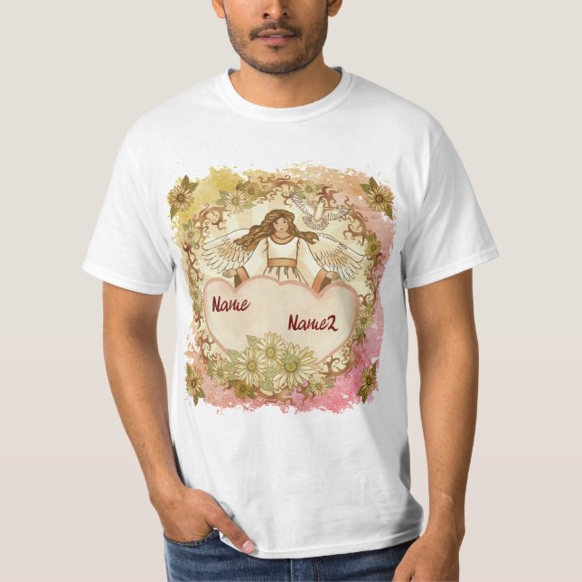 T-shirt Chemise Christian True Love Angel  (Devant)