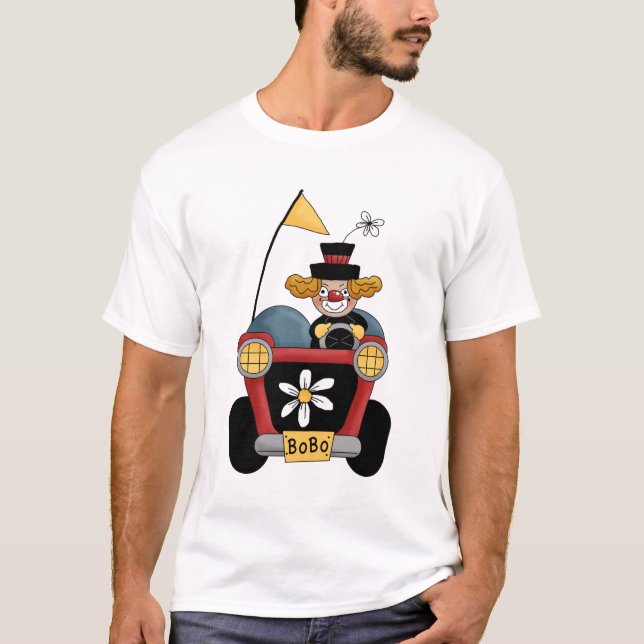 T-shirt Chemise Cirque Clown Car (Devant)