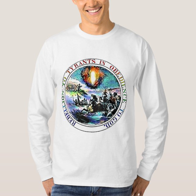 T-shirt Chemise classique de patriote (Devant)