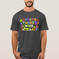 chemise classique de pixels de l'arcade 8bit