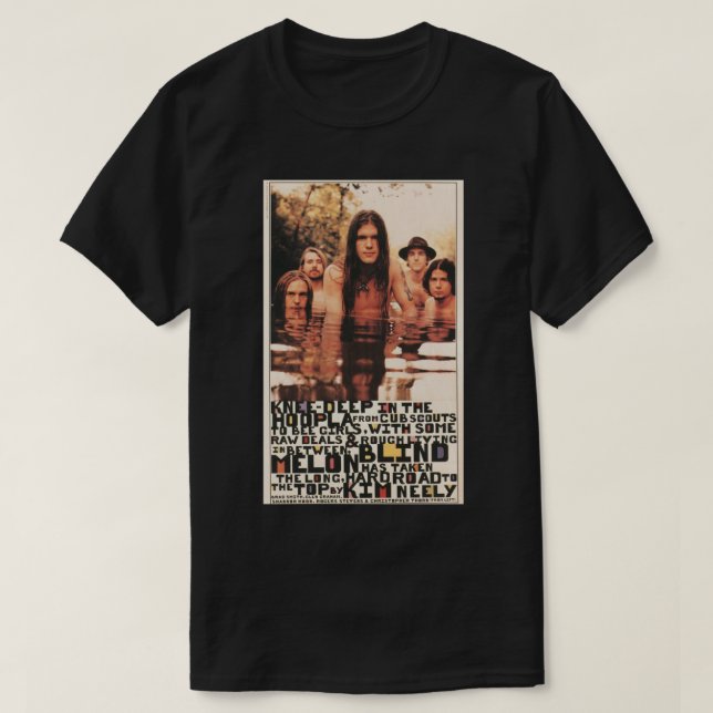 T-shirt Chemise classique Melon à tête blanche (Design devant)