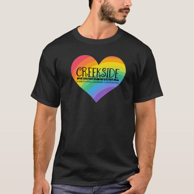 T-shirt chemise cœur logo creekside (Devant)