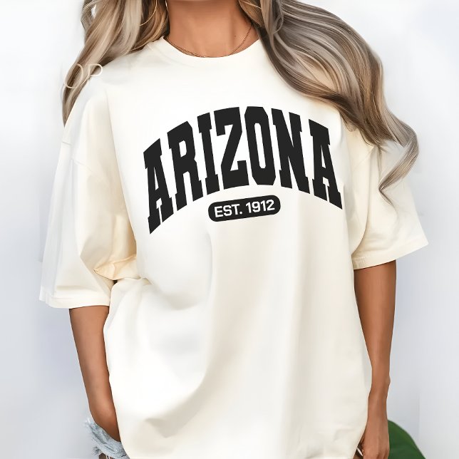 T-shirt Chemise Collégiale Retro Arizona - Jour de Footbal (Arizona State Football, Arizona collegiate shirt, Arizona Girl tee, college student gift)