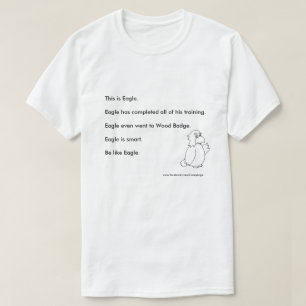 T-shirt Chemise comme Eagle de logique de Covey "soyez"