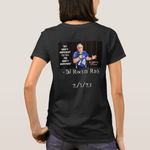T-shirt Chemise commémorative DJ Rockin' Rich/Rocco's Rewi