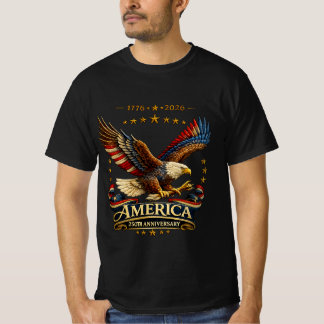 T-shirt Chemise commémorative du 250e anniversaire de l'Am