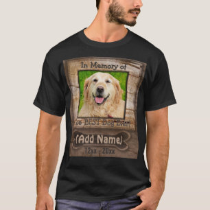 T-shirt Chemise commémorative du chien