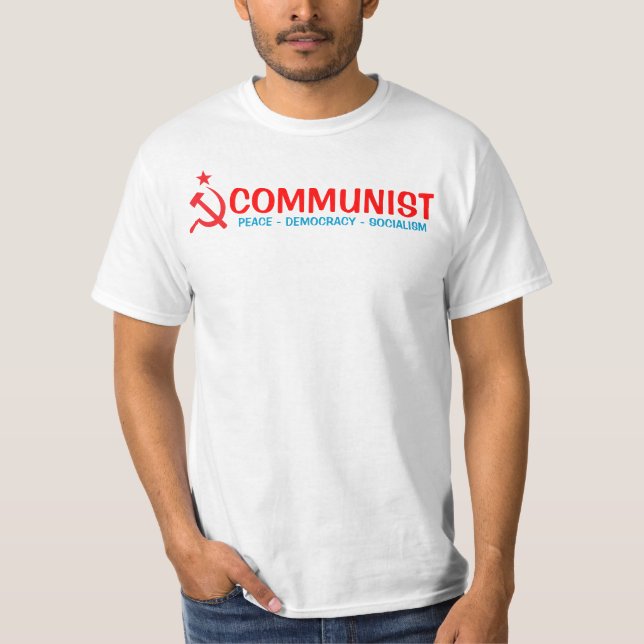 T-shirt Chemise communiste (Devant)