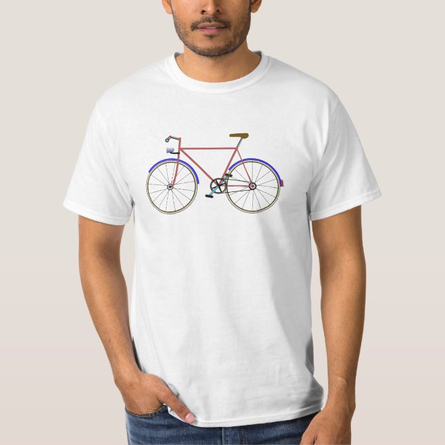 T-shirt Chemise Conception Vélo (Devant)