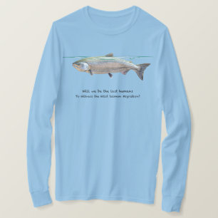 T-shirt Chemise conservationniste saumon Lover