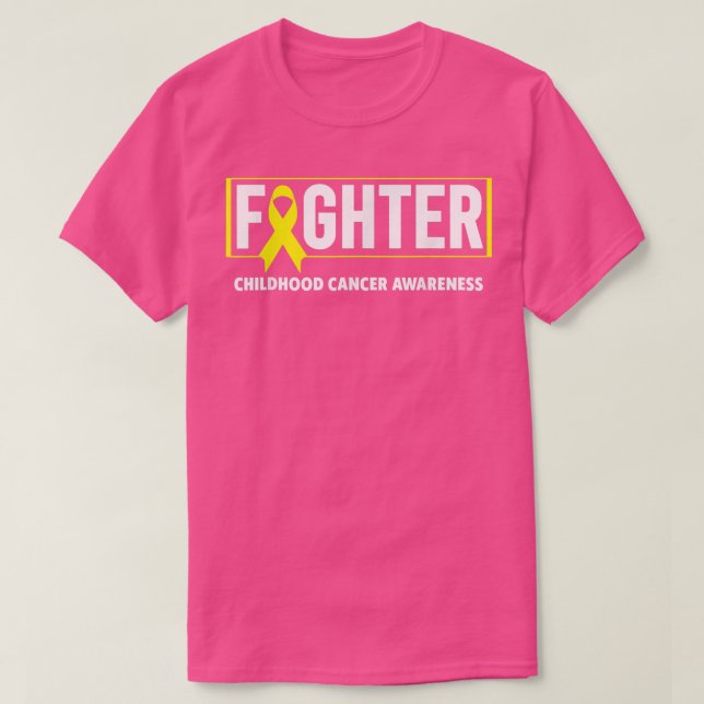 T-shirt Chemise contre le cancer chez l'enfant - Lutter co (Design devant)