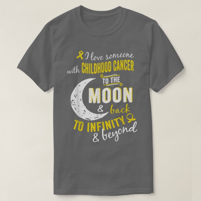 T-shirt Chemise contre le cancer chez l'enfant - Prix du c (Design devant)