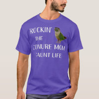 Chemise Conure Joue Verte Perroquet Mère