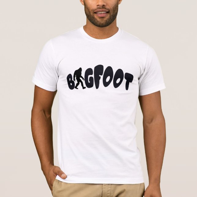 T-shirt Chemise cool Bigfoot - Sasquatch Drôle cadeau pour (Devant)