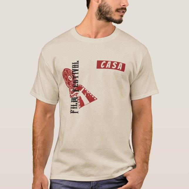 T-shirt Chemise cool Casa Film Fest (Devant)