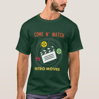 T-shirt Chemise cool Come N Retro Movies ami