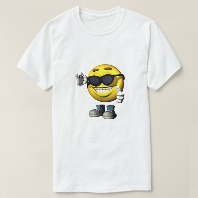 T-shirt Chemise cool Sun Face T (Design devant)