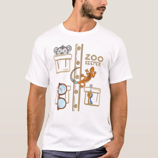 T-shirt Chemise costumée Zookeeper (Devant)