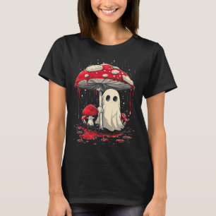 T-shirt Chemise Cottagecore Halloween Fantôme Champignon S