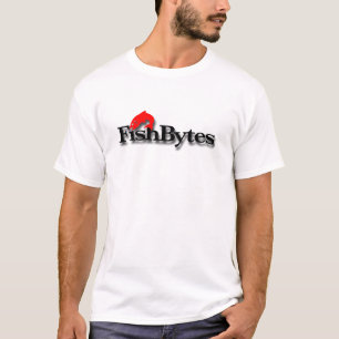 T-shirt Chemise-Couleur de pièce en t de Fishbytes