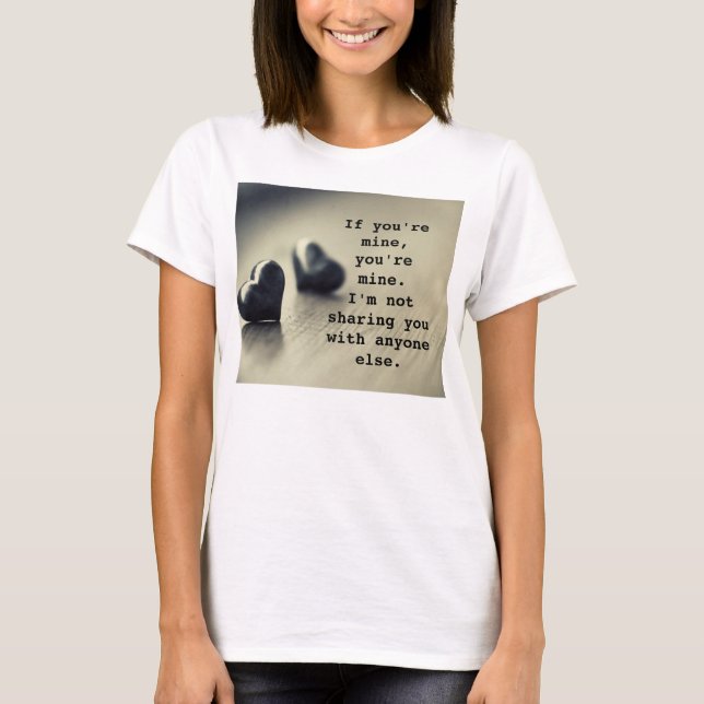 T-shirt Chemise Couple (Devant)