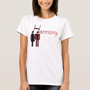 T-shirt Chemise Couple en Harmonie