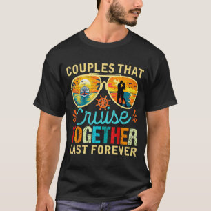 T-shirt Chemise Couples Croisière Ensemble Restent Ensembl