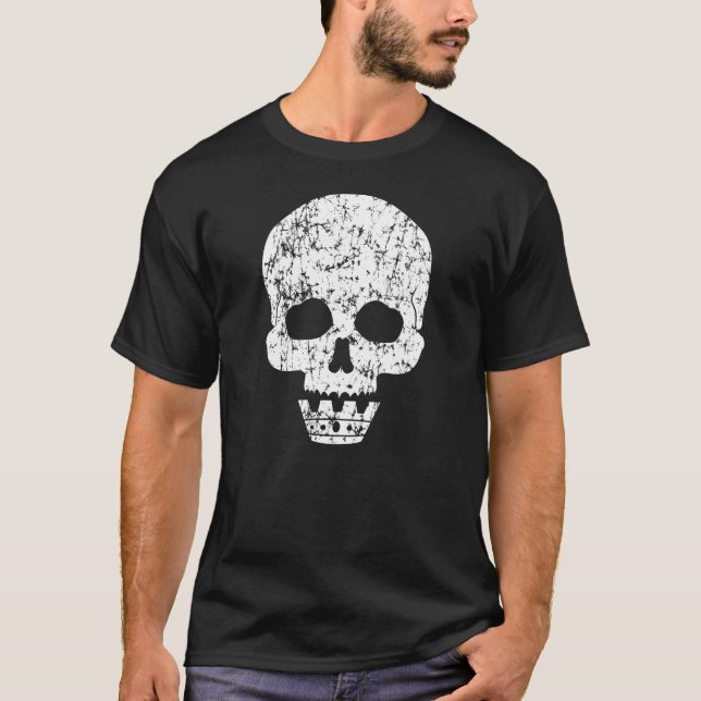 T-shirt Chemise couronne crâne Shakespeare Hamlet (Devant)