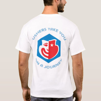 T-shirt Chemise courte de douille d'Usher d'hexagone,