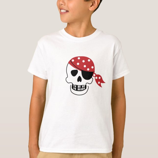 T-shirt Chemise crâne Pirates (Devant)