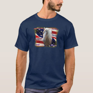 T-shirt Chemise crème américaine foncée