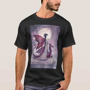 T-shirt Chemise Crimson Twilight Fairy Dragon